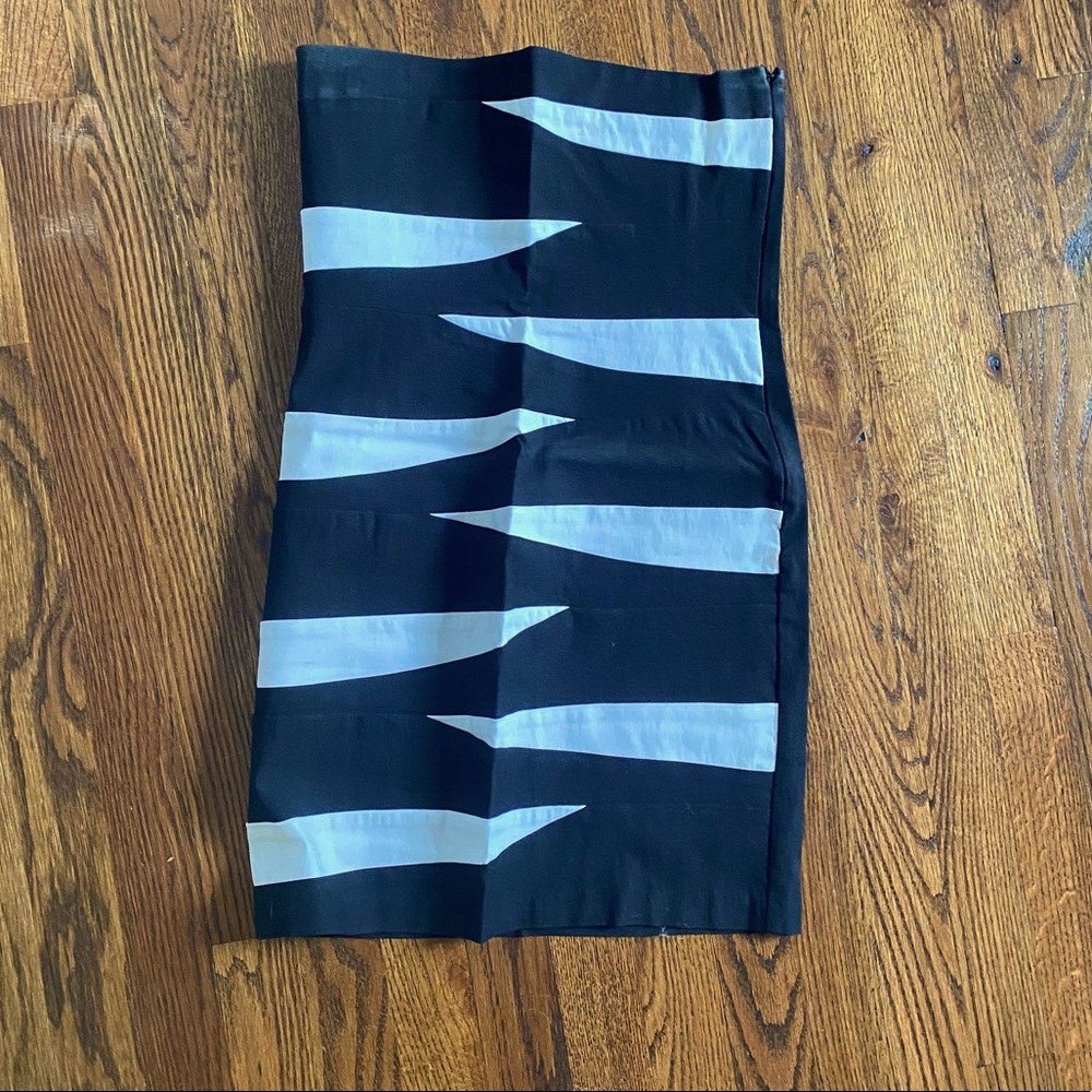 Black and white dress